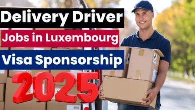 Delivery Driver Jobs in Luxembourg with Visa Sponsorship 2025